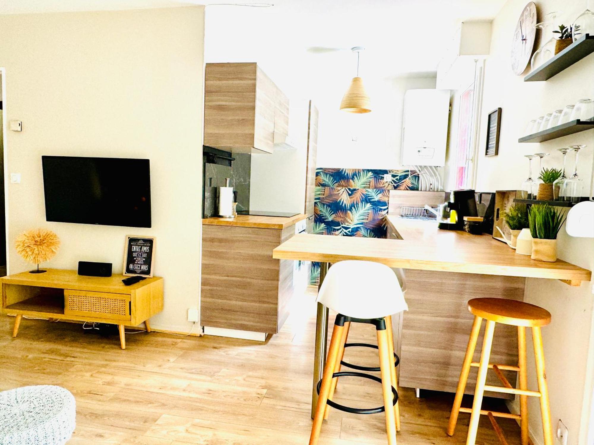 Bel Appartement Proche Parc & Lac Rennes Luaran gambar