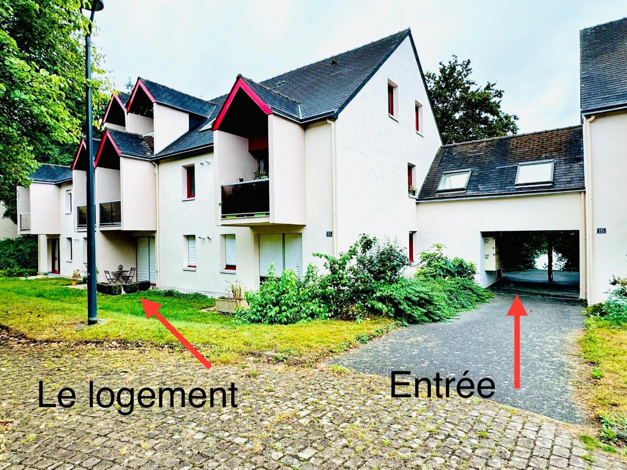 Bel Appartement Proche Parc & Lac Rennes Luaran gambar